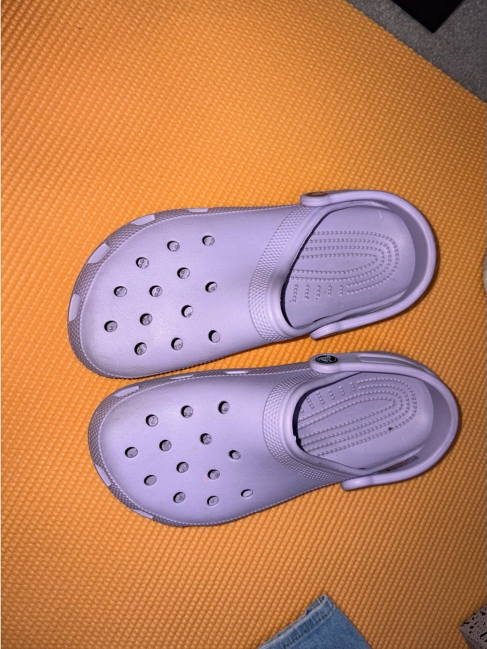 CROCS Lavender Classic Clog Sandals